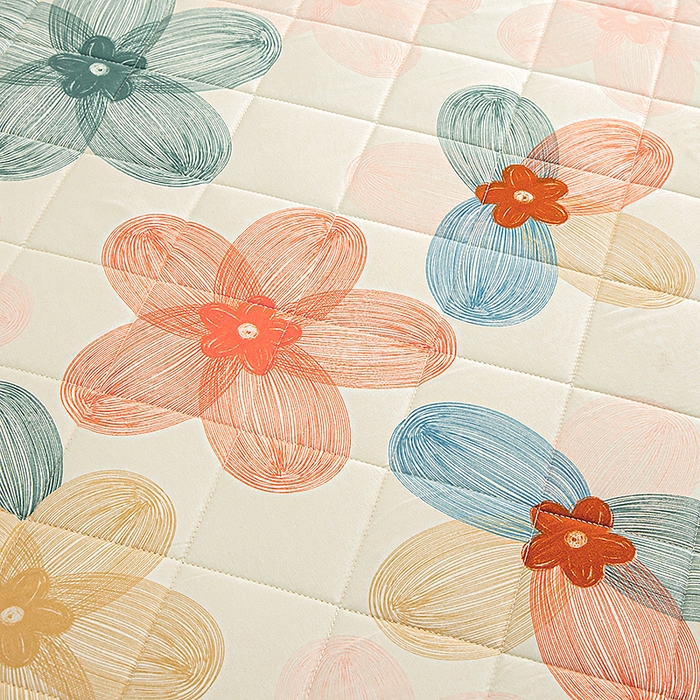 91家纺网 家纺一手货源 找家纺 笠裙家纺 2025新款磨毛夹棉S边单件三件套韩版防滑床裙单床裙床裙单件 多彩生活