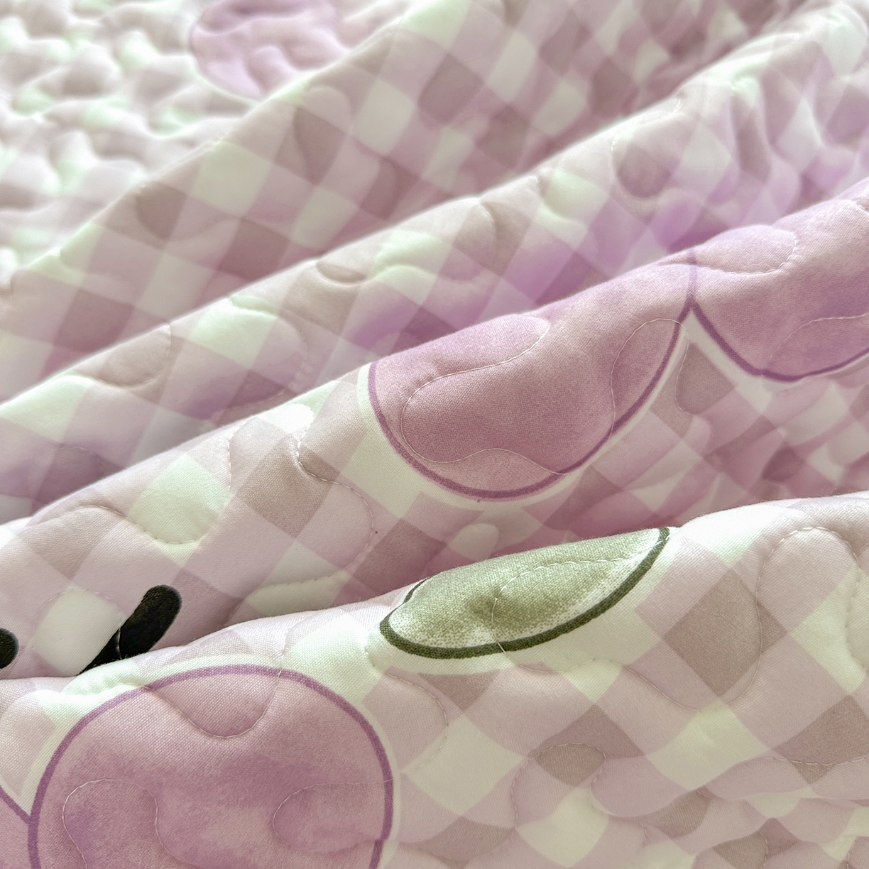 91家纺网 家纺一手货源 找家纺 笠裙家纺 2025新款磨毛夹棉S边单件三件套韩版防滑床裙单床裙床裙单件 花舞