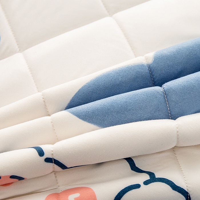 91家纺网 家纺一手货源 找家纺 笠裙家纺 2025新款磨毛夹棉S边单件三件套韩版防滑床裙单床裙床裙单件 可爱