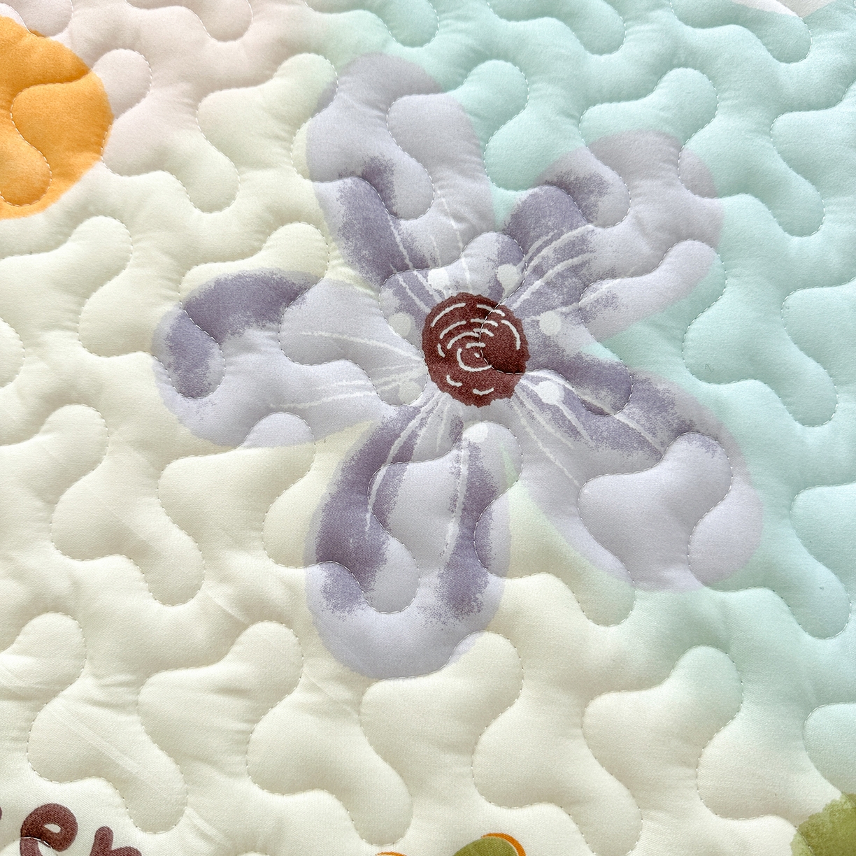 91家纺网 家纺一手货源 找家纺 笠裙家纺 2025新款磨毛夹棉S边单件三件套韩版防滑床裙单床裙床裙单件 浅花