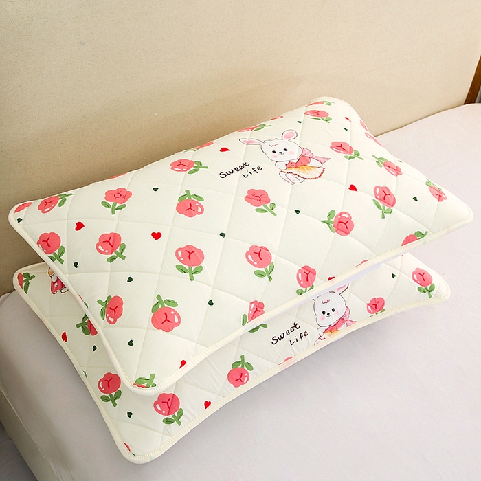 91家纺网 家纺一手货源 找家纺 笠裙家纺 2025新款磨毛夹棉S边单件三件套韩版防滑床裙单床裙床裙单件 小兔