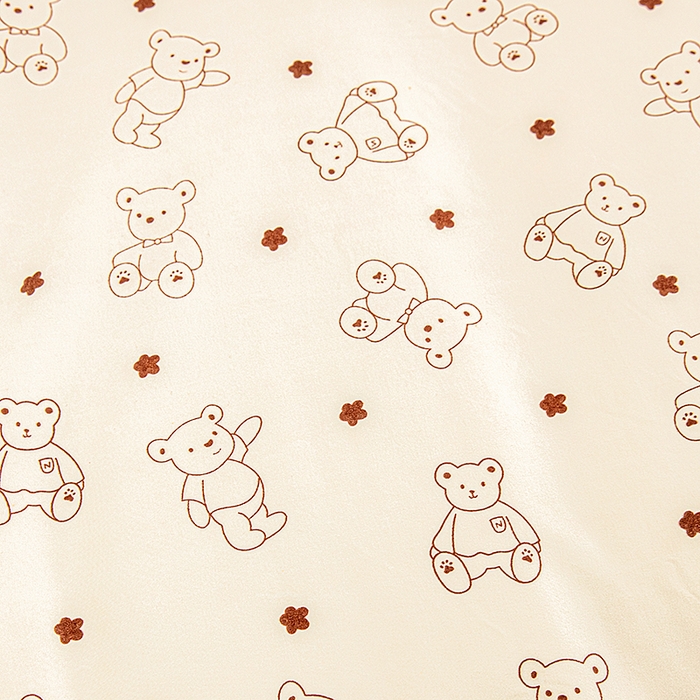 91家纺网 家纺一手货源 找家纺 笠裙家纺 2025新款磨毛夹棉S边单件三件套韩版防滑床裙单床裙床裙单件 小熊