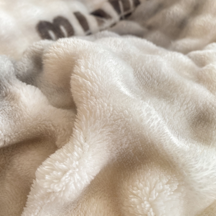 91家纺网 家纺一手货源 找家纺 悦织湾家纺 2025新款床单床笠款A类仿兔毛绒印花泡泡四件套轻奢牛奶绒四件套单双人学生宿舍 泡泡咪咪灰