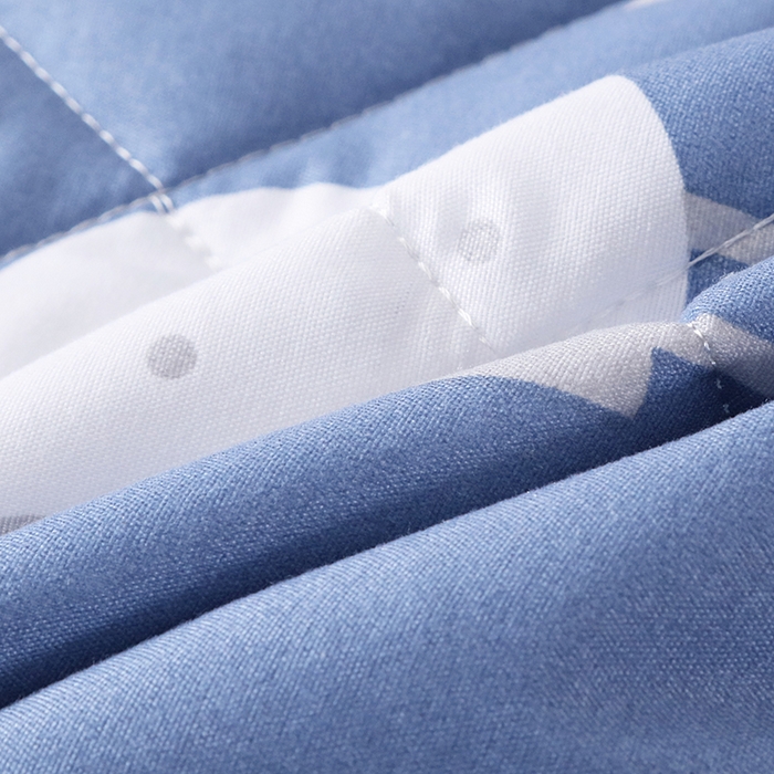 91家纺网 家纺一手货源 找家纺 笠裙家纺 2025新款磨毛夹棉S边单件三件套韩版防滑床裙单床裙床裙单件 云朵