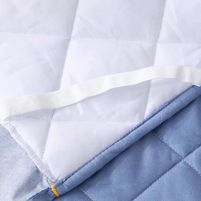 91家纺网 家纺一手货源 找家纺 笠裙家纺 2025新款磨毛夹棉S边单件三件套韩版防滑床裙单床裙床裙单件 云朵