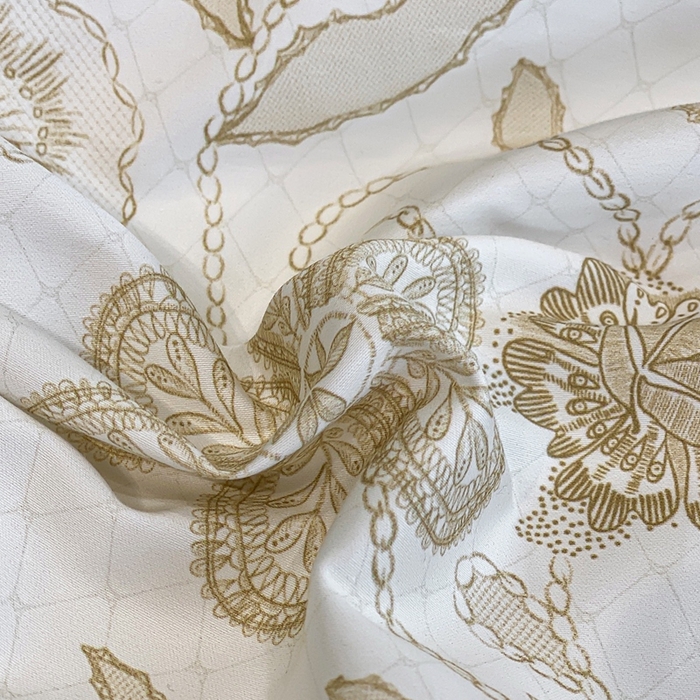 91家纺网 家纺一手货源 找家纺 娇逸家居 2025新款100支新疆长绒棉纯棉数码印花全棉四件套（专版花型） 初语-黄