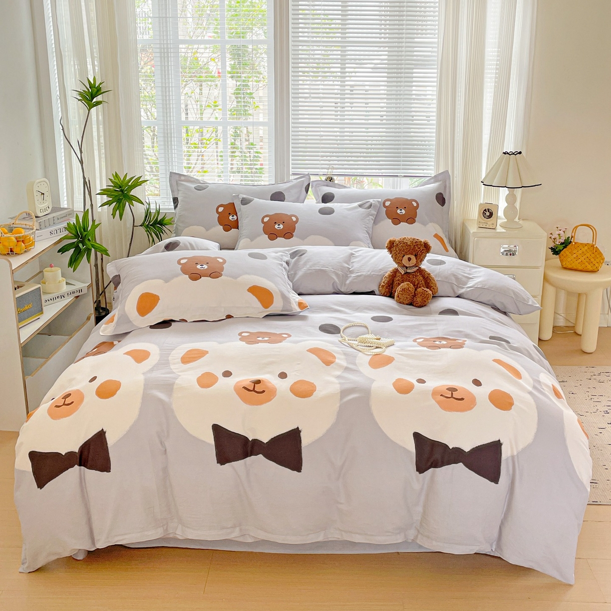 91家纺网 家纺一手货源 找家纺 （总）文黛家居 2025新款全棉喷气印花全棉纯棉印花系列单品被套被套单件单被套