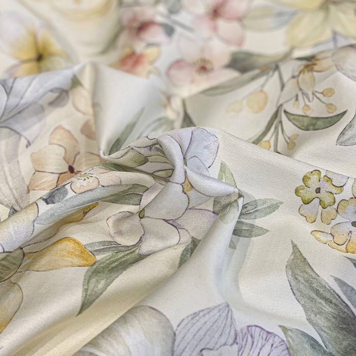 91家纺网 家纺一手货源 找家纺 娇逸家居 2025新款100支新疆长绒棉纯棉数码印花全棉四件套（专版花型） 沐熙-米