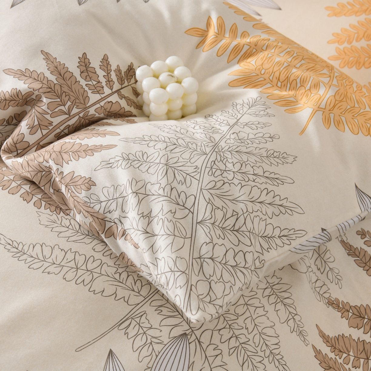 91家纺网 家纺一手货源 找家纺 润淳家居 2025新款百分百全棉磨毛四件套 华庭庄园 米