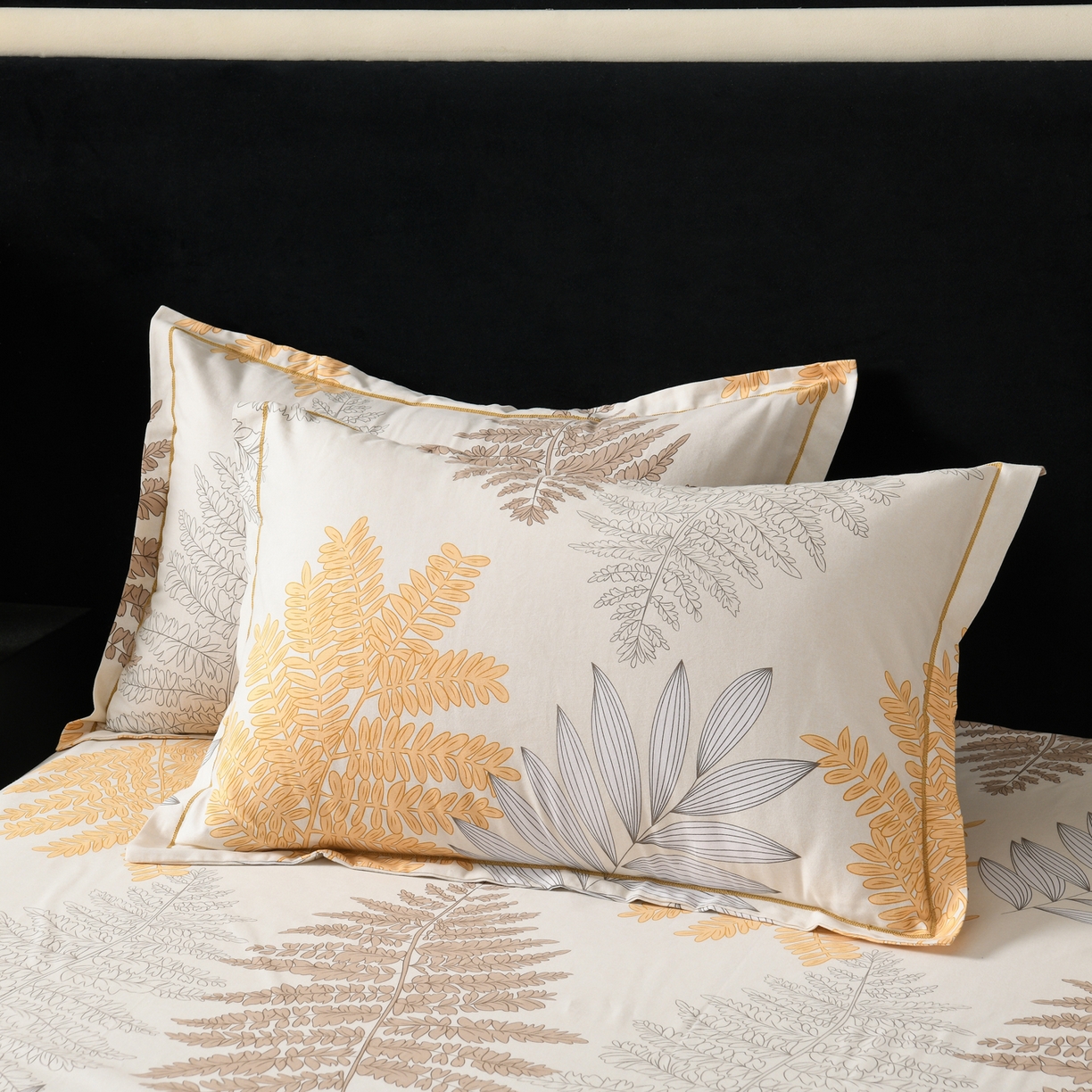 91家纺网 家纺一手货源 找家纺 润淳家居 2025新款百分百全棉磨毛四件套 华庭庄园 米