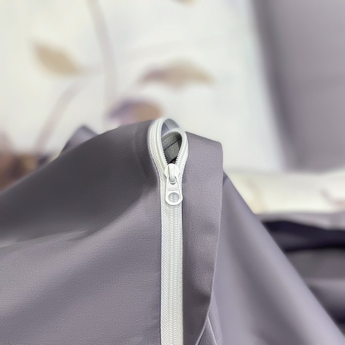 91家纺网 家纺一手货源 找家纺 娇逸家居 2025新款100支新疆长绒棉纯棉数码印花全棉四件套（专版花型） 南溪-紫