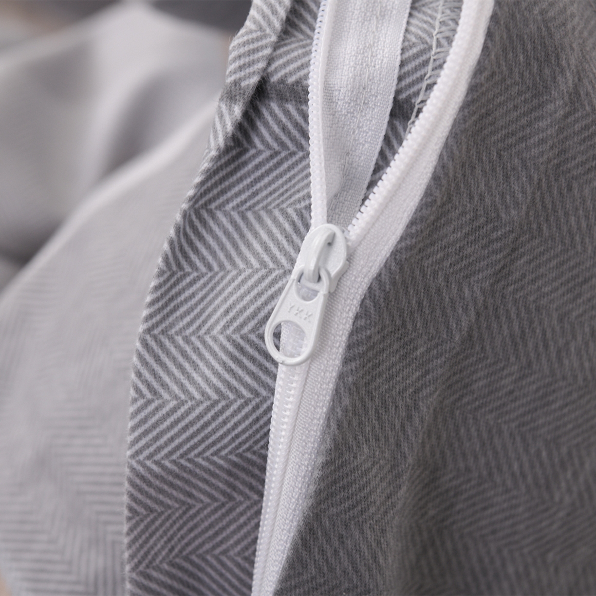 91家纺网 家纺一手货源 找家纺 润淳家居 2025新款百分百全棉磨毛四件套 赛普斯 灰