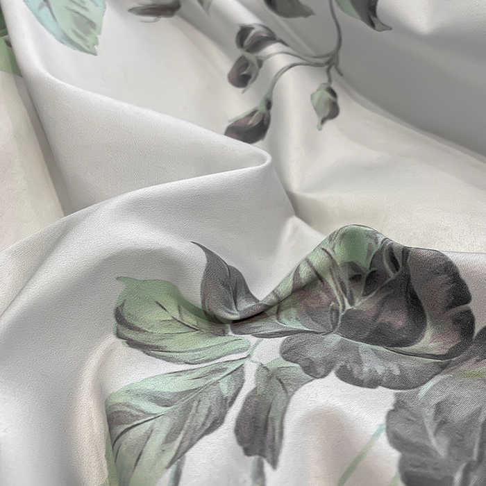 91家纺网 家纺一手货源 找家纺 娇逸家居 2025新款100支新疆长绒棉纯棉数码印花全棉四件套（专版花型） 依恋-绿