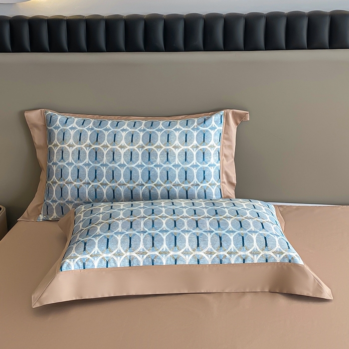 91家纺网 家纺一手货源 找家纺 娇逸家居 2025新款100支新疆长绒棉纯棉数码印花全棉四件套（专版花型） 伊莎贝尓