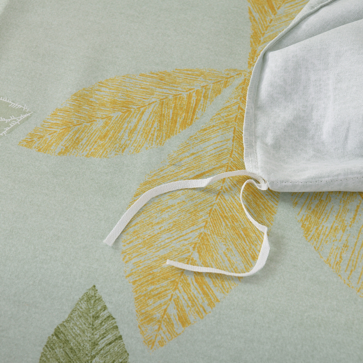 91家纺网 家纺一手货源 找家纺 润淳家居 2025新款百分百全棉磨毛四件套 香山红叶 绿