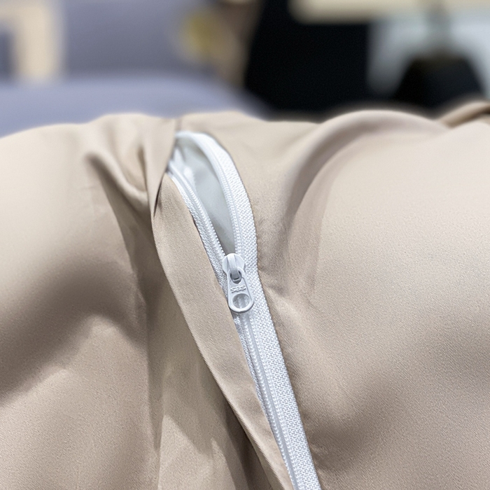 91家纺网 家纺一手货源 找家纺 娇逸家居 2025新款100支新疆长绒棉纯棉数码印花全棉四件套（专版花型） 允棠灰