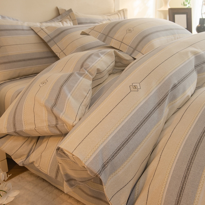 91家纺网 家纺一手货源 找家纺 （总）磨毛世家家纺 2025新款全棉四件套纯棉加厚生态磨毛套件