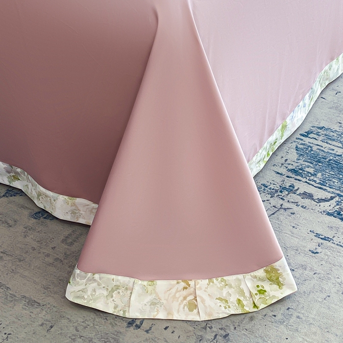 91家纺网 家纺一手货源 找家纺 娇逸家居 2025新款100支新疆长绒棉纯棉数码印花全棉四件套（专版花型） 醉晚风