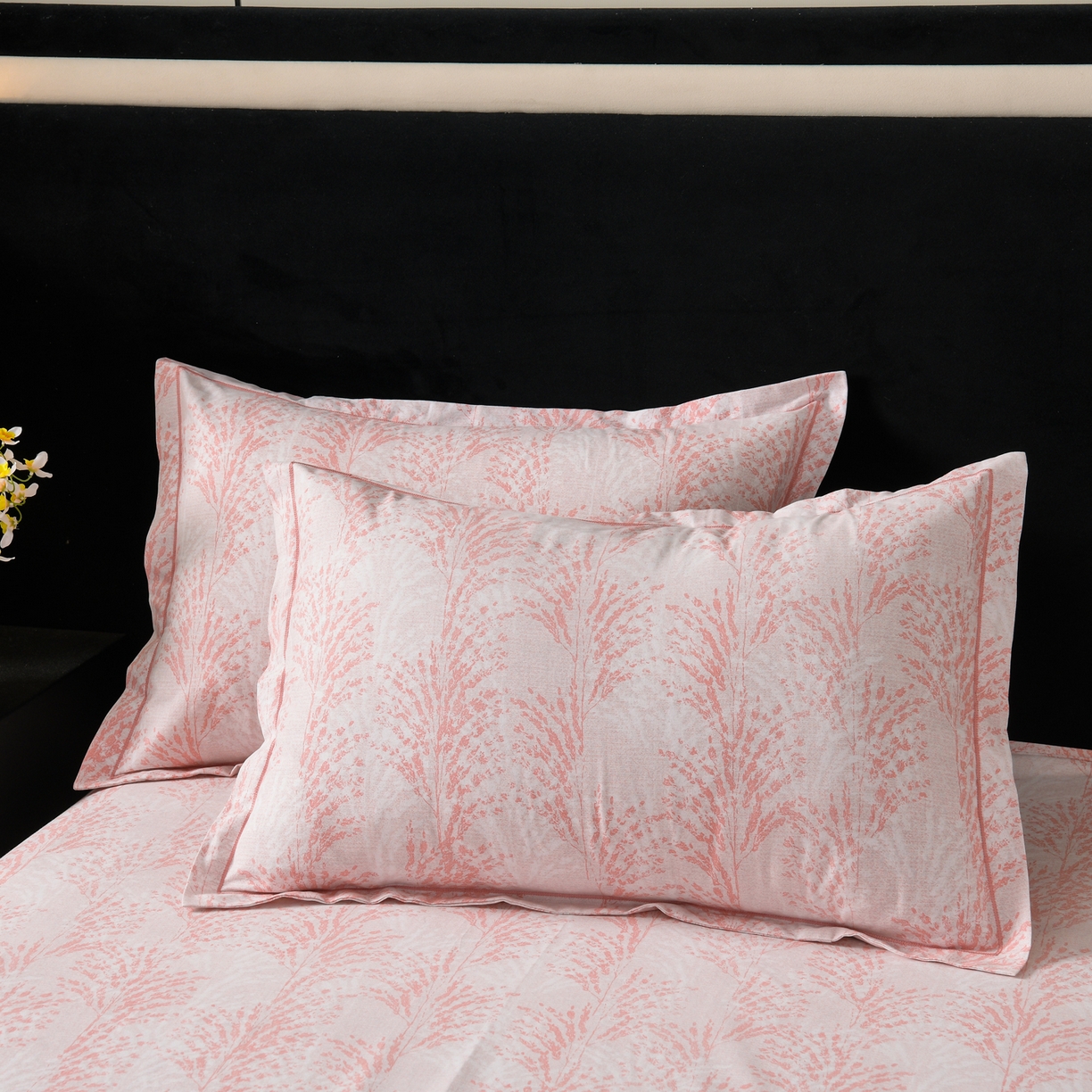 91家纺网 家纺一手货源 找家纺 润淳家居 2025新款百分百全棉磨毛四件套 一山椿