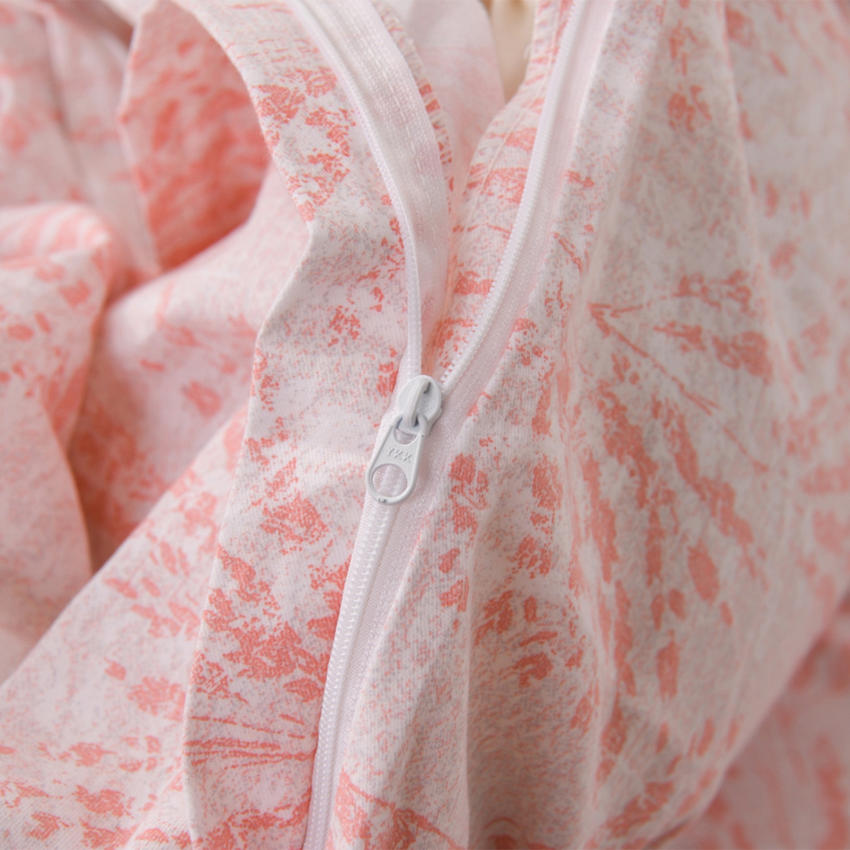 91家纺网 家纺一手货源 找家纺 润淳家居 2025新款百分百全棉磨毛四件套 一山椿