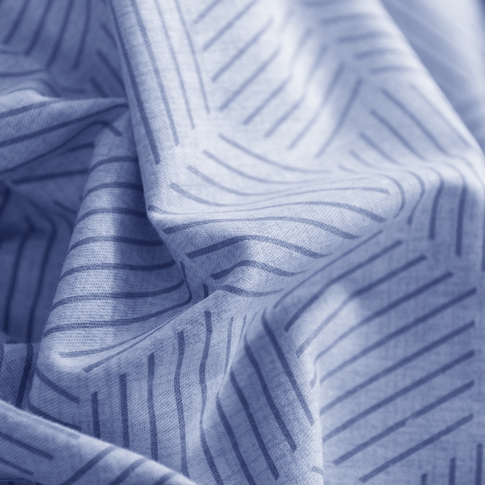 91家纺网 家纺一手货源 找家纺 磨毛世家家纺 2025新款生态四件套 布列塔-天空蓝