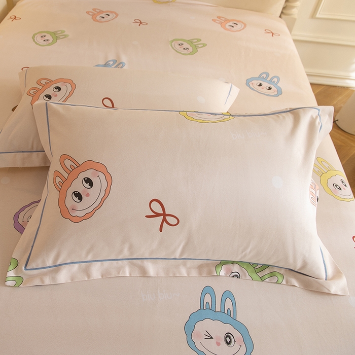 91家纺网 家纺一手货源 找家纺 磨毛世家家纺 2025新款生态四件套 拉布布-米