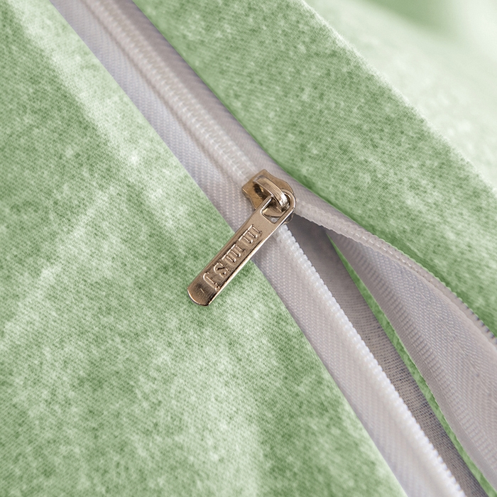 91家纺网 家纺一手货源 找家纺 磨毛世家家纺 2025新款生态四件套 苹果绿