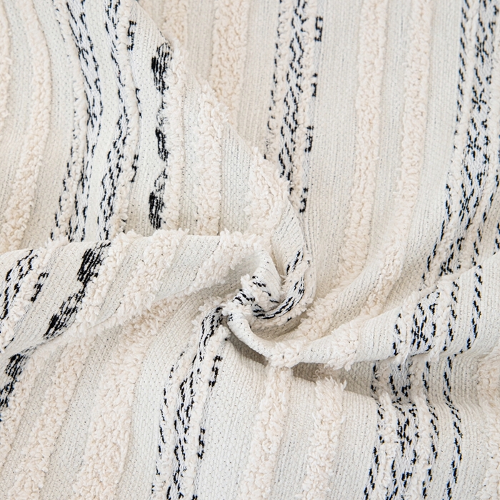 91家纺网 家纺一手货源 找家纺 （总）沐沐家纺 2026新款织织暮圆点沙发巾-场景一