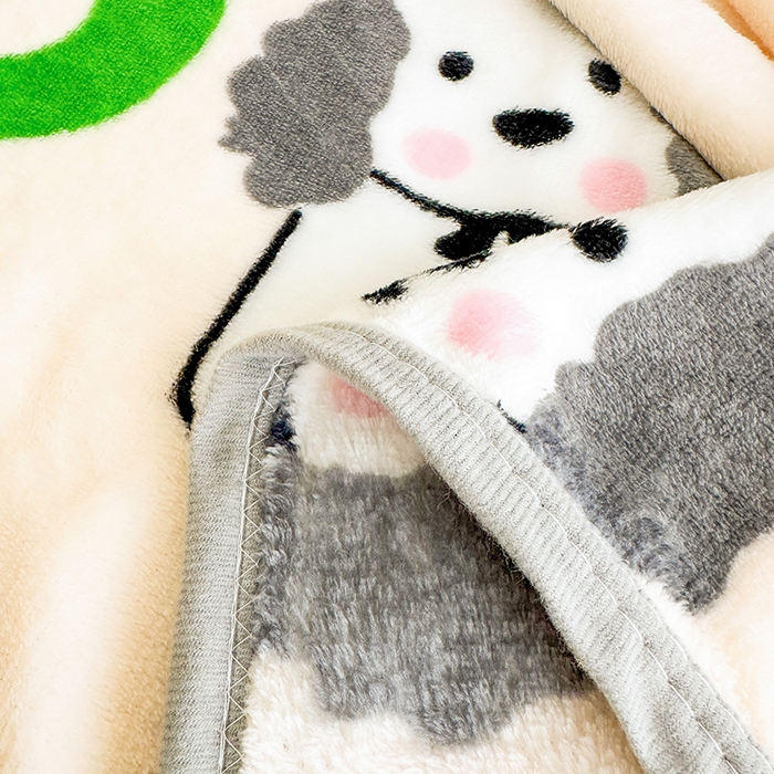 91家纺网 家纺一手货源 找家纺 （总）欧喜璐 2025新款卡通印花加厚牛奶绒多功能毛毯