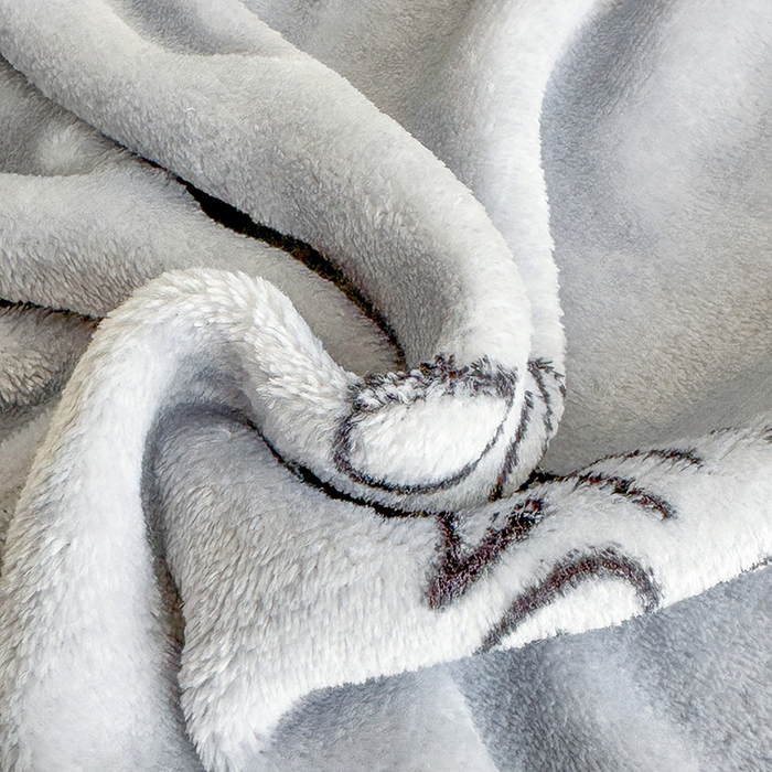 91家纺网 家纺一手货源 找家纺 欧喜璐 2025新款卡通印花加厚牛奶绒多功能毛毯 橘子