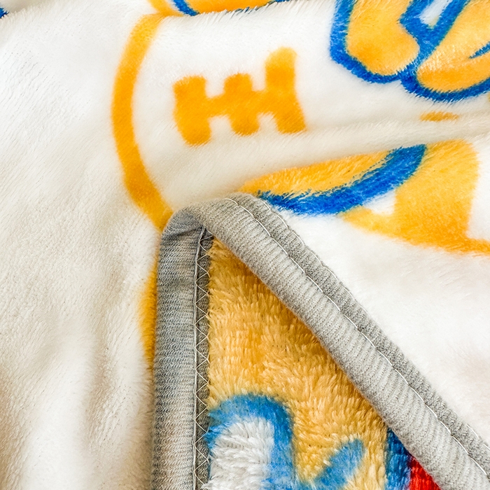 91家纺网 家纺一手货源 找家纺 欧喜璐 2025新款卡通印花加厚牛奶绒多功能毛毯 小老虎