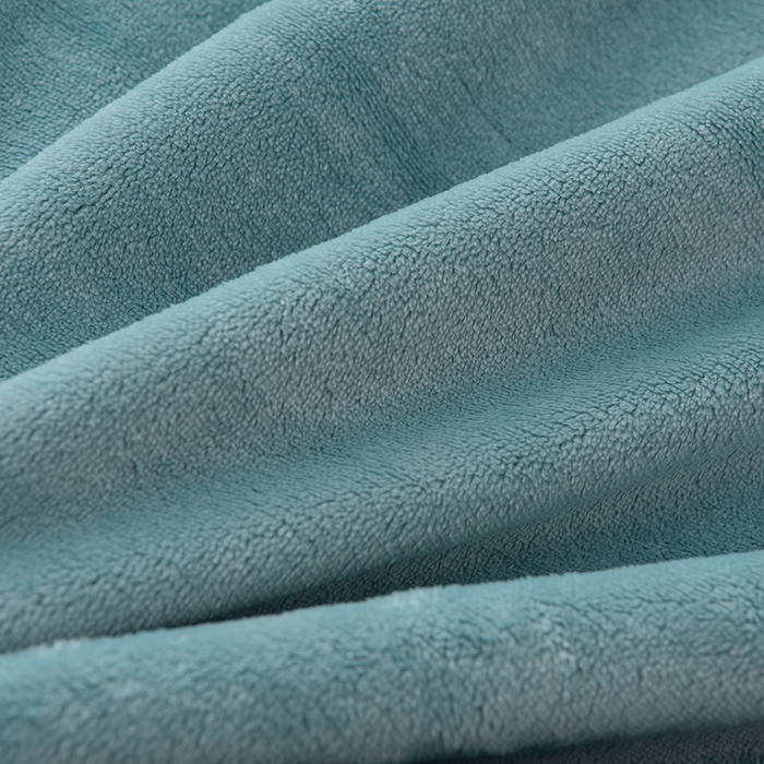 91家纺网 家纺一手货源 找家纺 云恋家纺 加厚牛奶绒四件套简约双面加绒被套罩床单双人家用冬季法兰绒--简约款 简约-蓝拼金