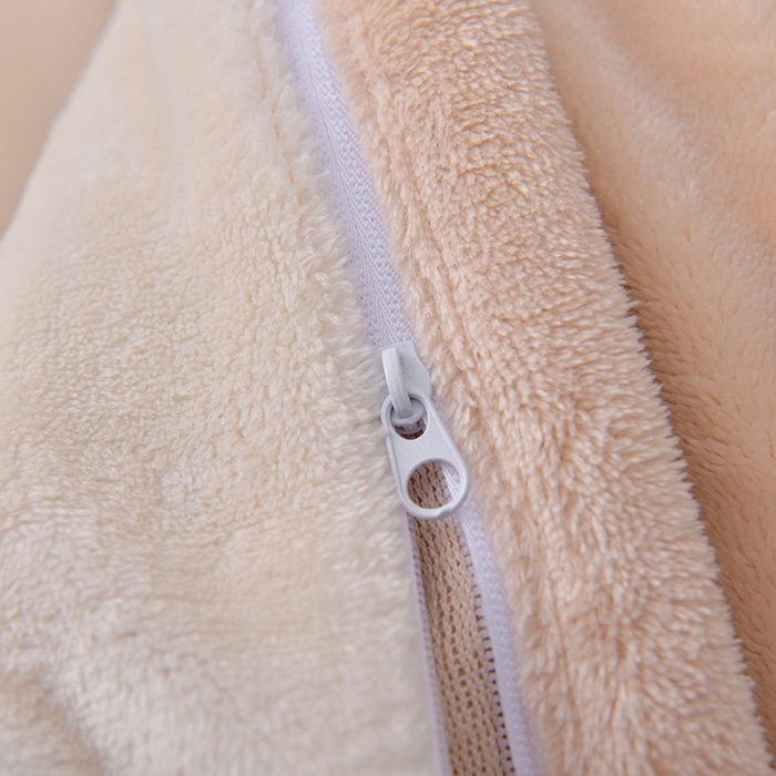 91家纺网 家纺一手货源 找家纺 云恋家纺 加厚牛奶绒四件套简约双面加绒被套罩床单双人家用冬季法兰绒--简约款 简约-米拼金