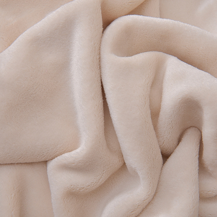 91家纺网 家纺一手货源 找家纺 云恋家纺 加厚牛奶绒四件套简约双面加绒被套罩床单双人家用冬季法兰绒--简约款 简约-米拼金