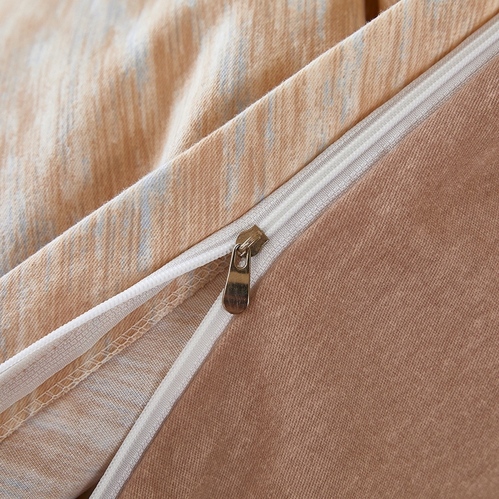 91家纺网 家纺一手货源 找家纺 雲归梦 2025新款纯棉加厚磨毛多规格磨毛四件套阿华田-咖