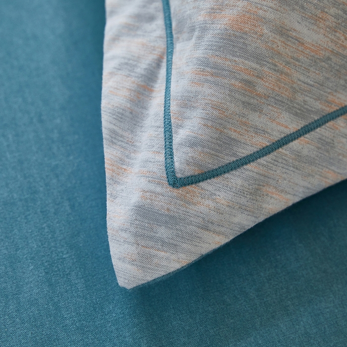 91家纺网 家纺一手货源 找家纺 雲归梦 2025新款纯棉加厚磨毛多规格磨毛四件套阿华田-蓝