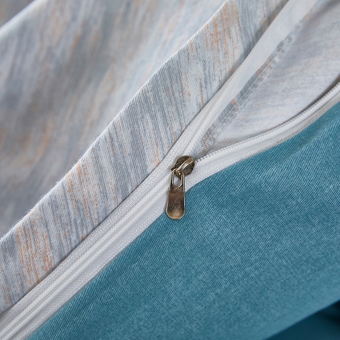 91家纺网 家纺一手货源 找家纺 雲归梦 2025新款纯棉加厚磨毛多规格磨毛四件套阿华田-蓝