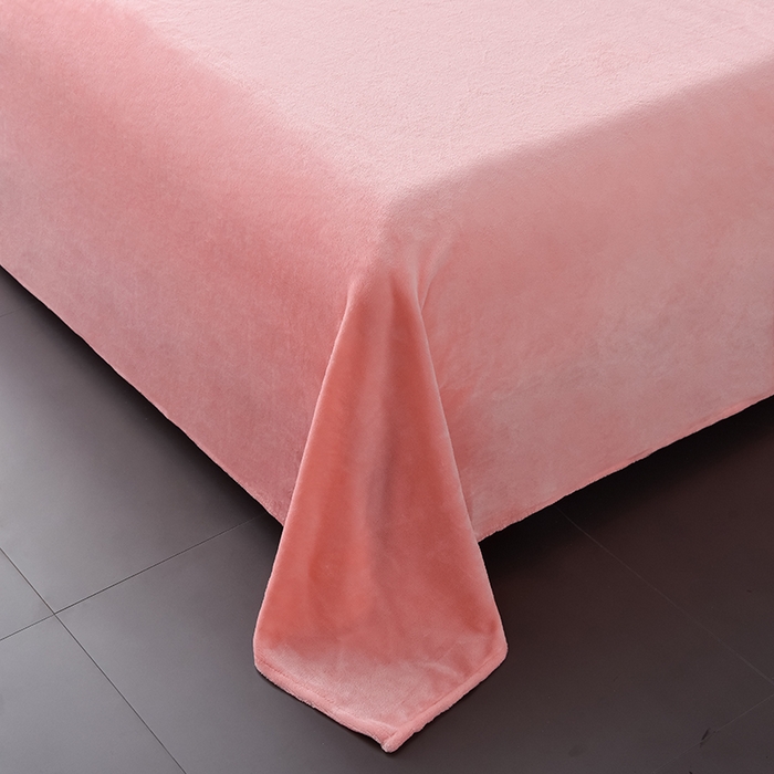 91家纺网 家纺一手货源 找家纺 云恋家纺 2025新款加厚刺绣牛奶绒四件套--梦想款 梦想-粉色