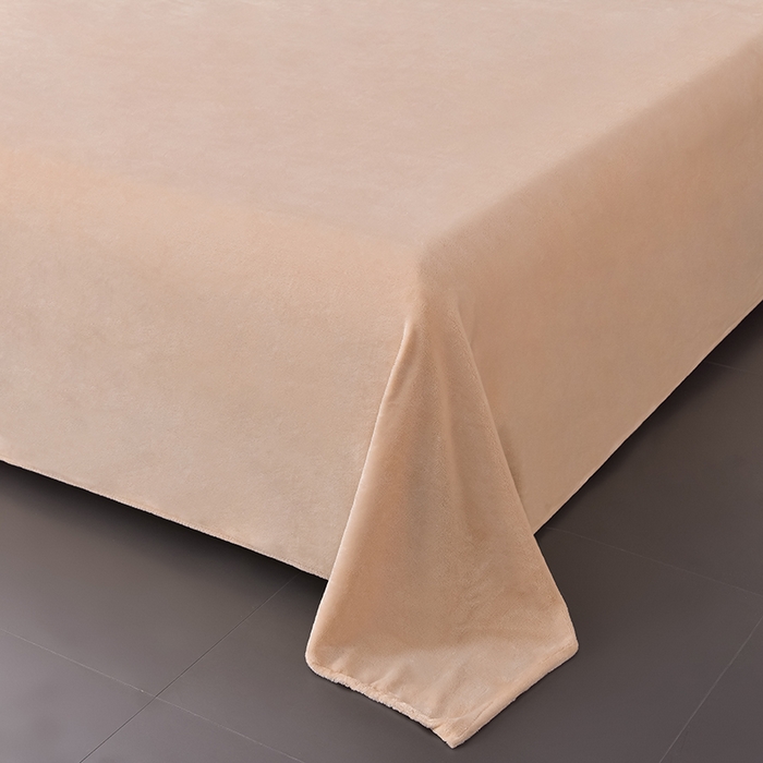 91家纺网 家纺一手货源 找家纺 云恋家纺 2025新款加厚刺绣牛奶绒四件套--梦想款 梦想-米拼金