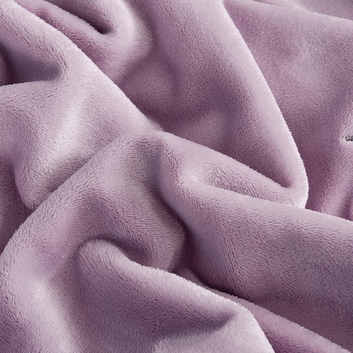 91家纺网 家纺一手货源 找家纺 云恋家纺 2025新款加厚刺绣牛奶绒四件套--梦想款 梦想-紫拼灰