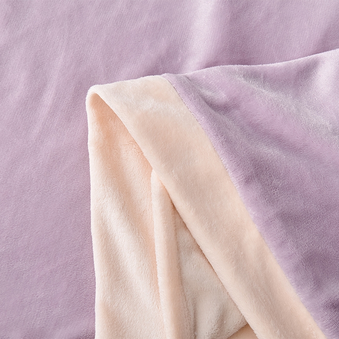 91家纺网 家纺一手货源 找家纺 云恋家纺 2025新款加厚刺绣牛奶绒四件套--梦想款 梦想-紫拼米