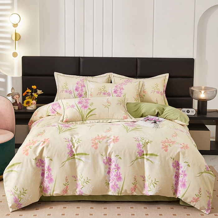 91家纺网 家纺一手货源 找家纺 （总）雲归梦 2025新款纯棉加厚磨毛多规格磨毛四件套