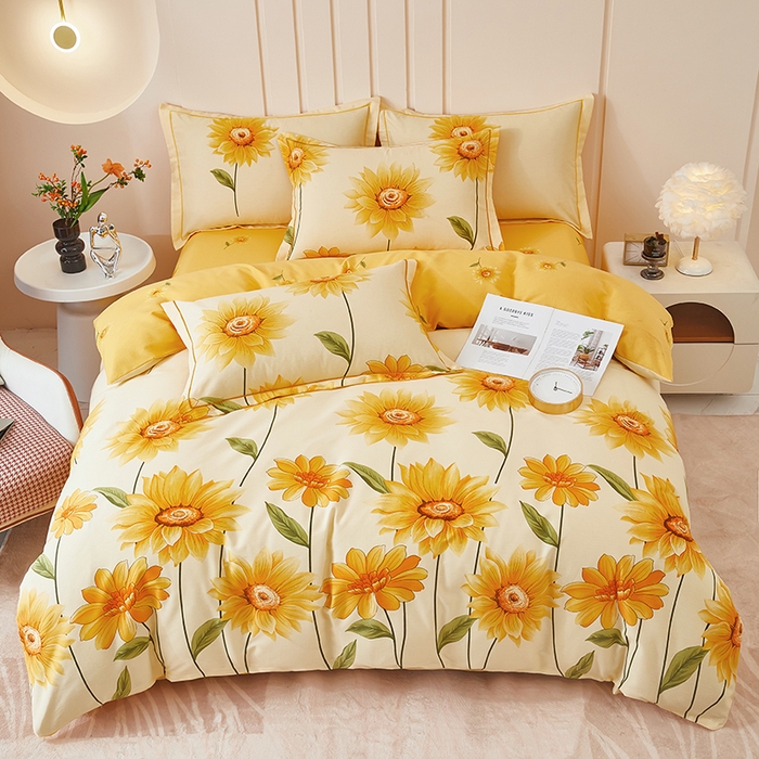 91家纺网 家纺一手货源 找家纺 （总）雲归梦 2025新款纯棉加厚磨毛多规格磨毛四件套