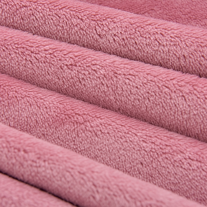 91家纺网 家纺一手货源 找家纺 云恋家纺 纯色双面绒牛奶绒床上用品四件套加厚绒法兰绒床笠被套罩床单双人 青春-豆沙灰