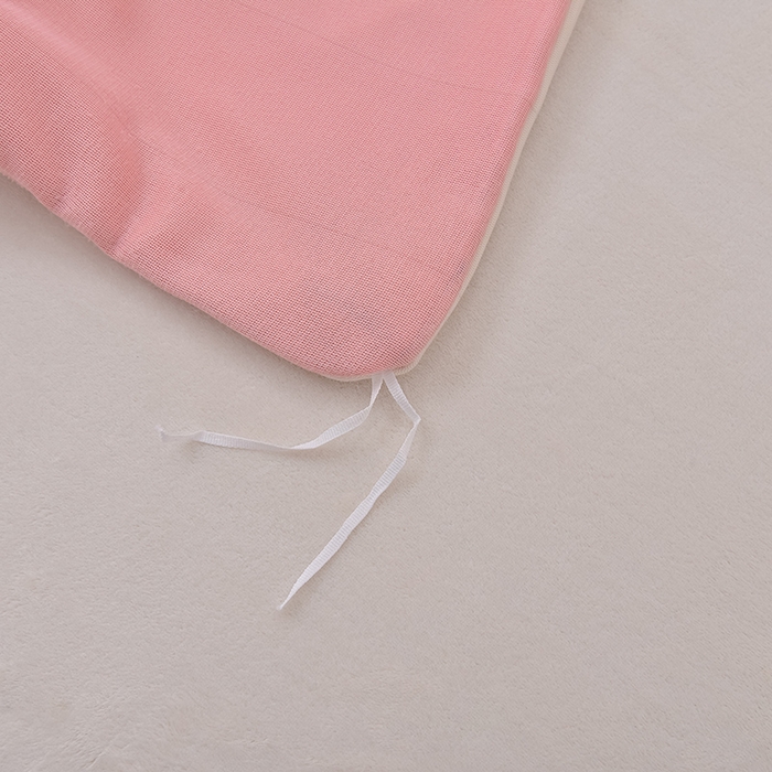 91家纺网 家纺一手货源 找家纺 云恋家纺 纯色双面绒牛奶绒床上用品四件套加厚绒法兰绒床笠被套罩床单双人 青春-粉拼米