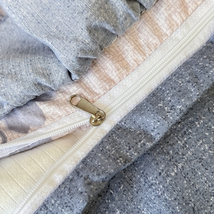 91家纺网 家纺一手货源 找家纺 玉海棠家纺 2025新款法式花边棉麻四件套 花叶