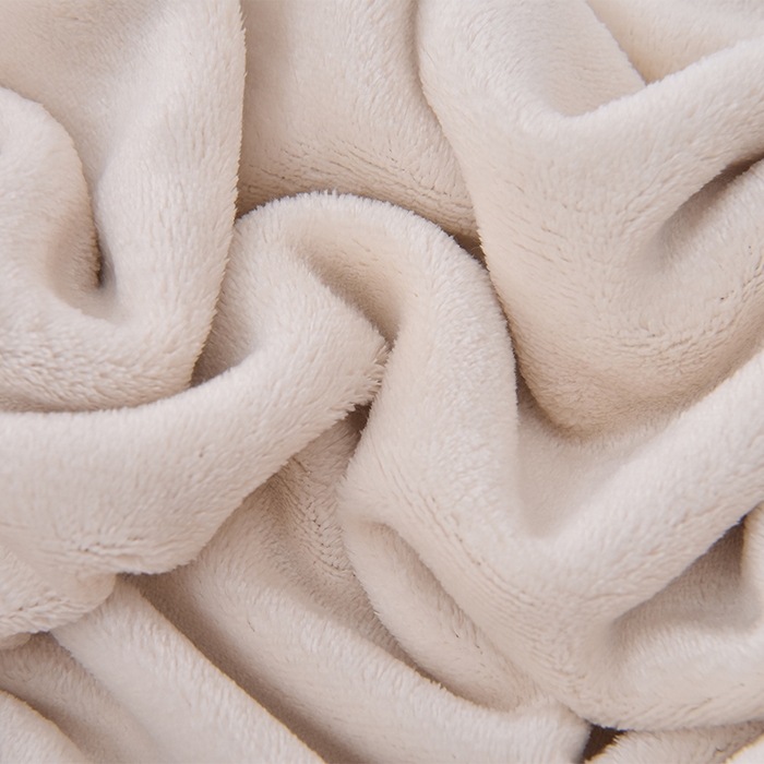 91家纺网 家纺一手货源 找家纺 云恋家纺 纯色双面绒牛奶绒床上用品四件套加厚绒法兰绒床笠被套罩床单双人 青春-紫拼米