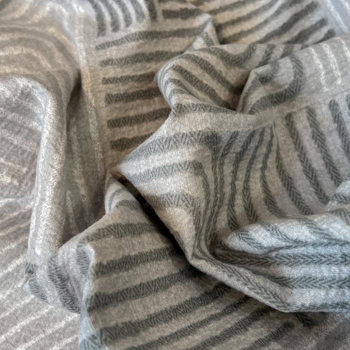 91家纺网 家纺一手货源 找家纺 玉海棠家纺 2025新款法式花边棉麻四件套 爵士-灰