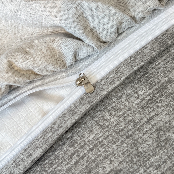 91家纺网 家纺一手货源 找家纺 玉海棠家纺 2025新款法式花边棉麻四件套 爵士-灰