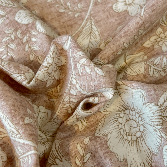 91家纺网 家纺一手货源 找家纺 玉海棠家纺 2025新款法式花边棉麻四件套 莫问